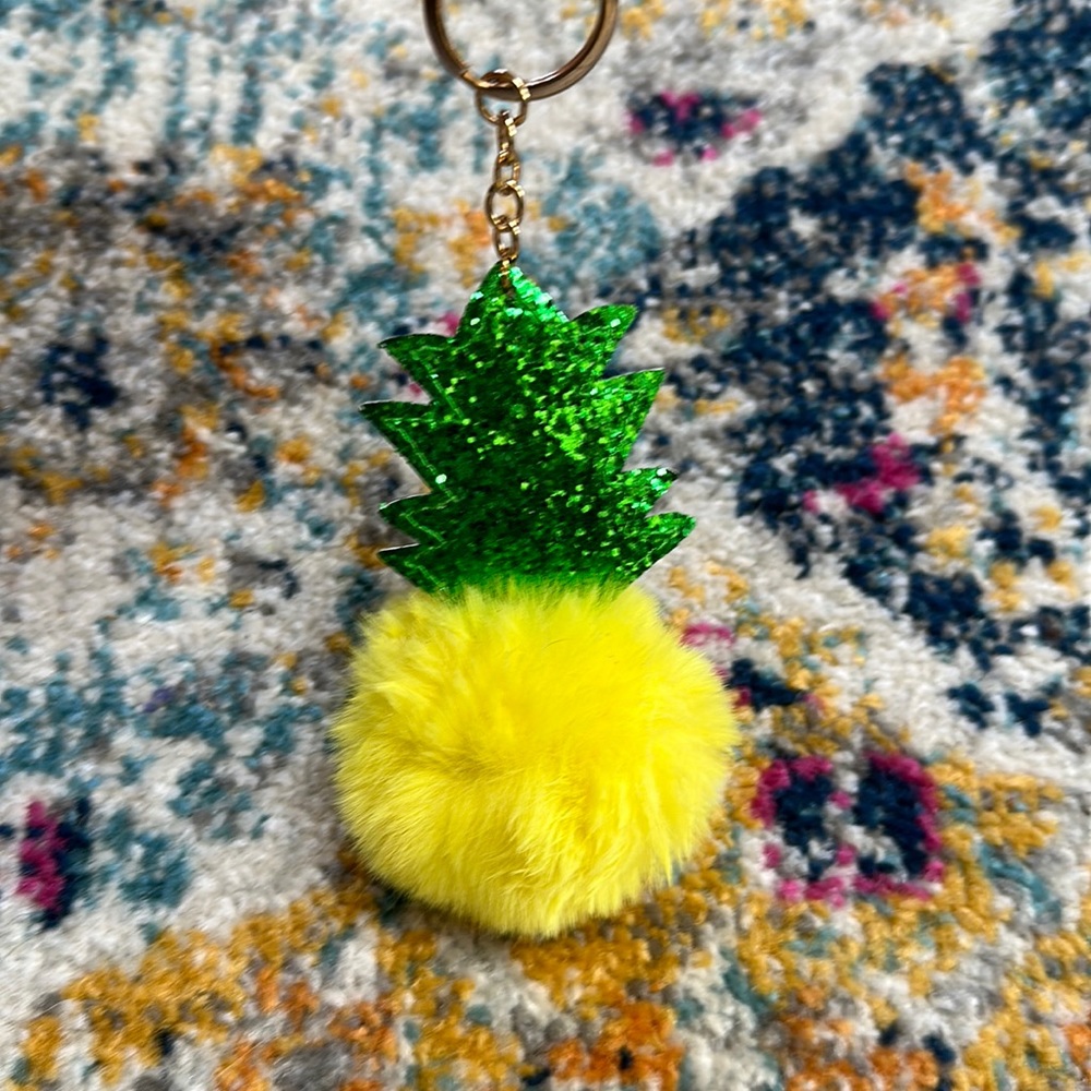 Pineapple Keychain